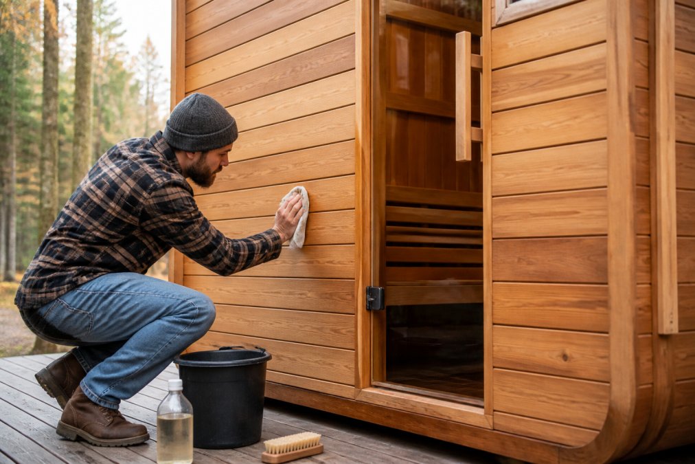 How to Maintain an Outdoor Cedar Sauna: 2026 Guide