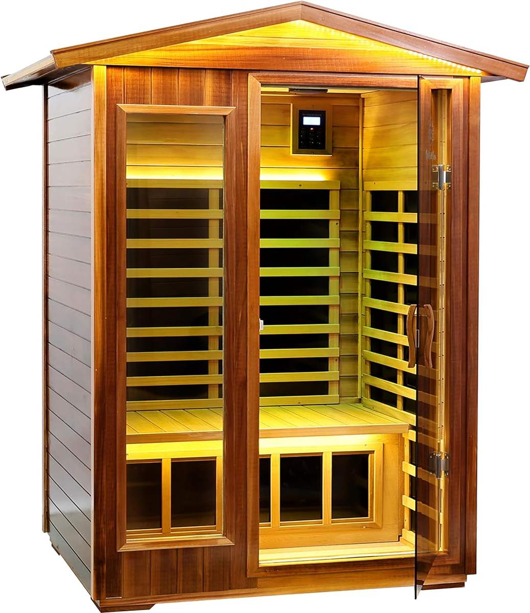 Eldvik 2-Person Outdoor Infrared Sauna