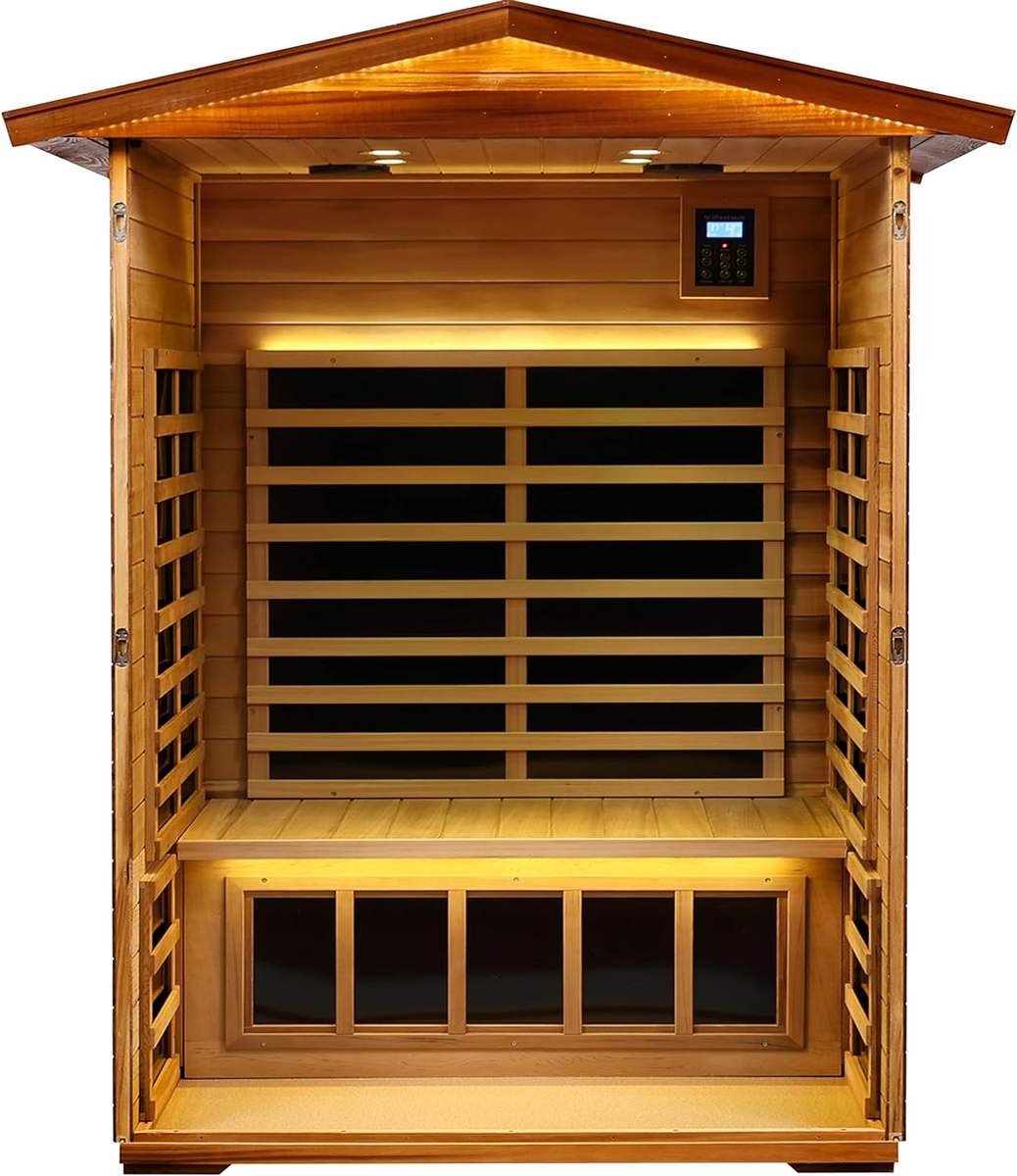 Eldvik 2-Person Outdoor Infrared Sauna