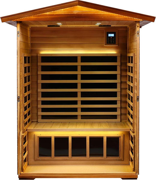 Eldvik 2-Person Outdoor Infrared Sauna