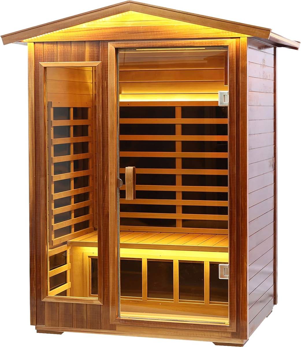 Eldvik 2-Person Outdoor Infrared Sauna