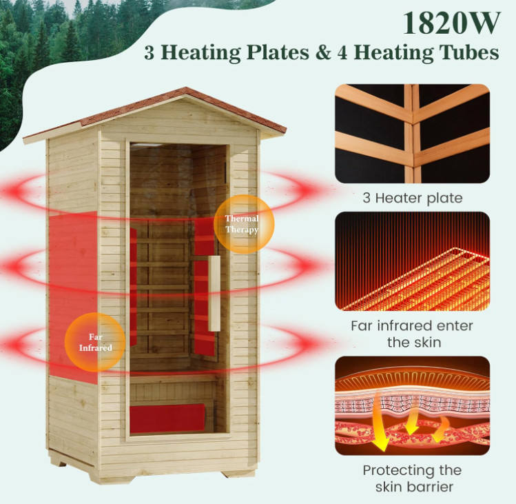 Fjordheim Solo Infrared Sauna