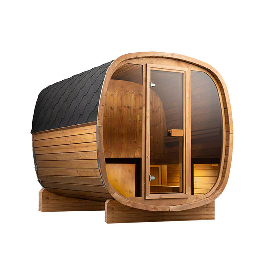 Auris Two Luxury Outdoor Cedar Sauna